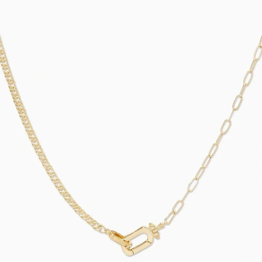 NWT Gorjana Dylan Link Necklace - Picture 2 of 6